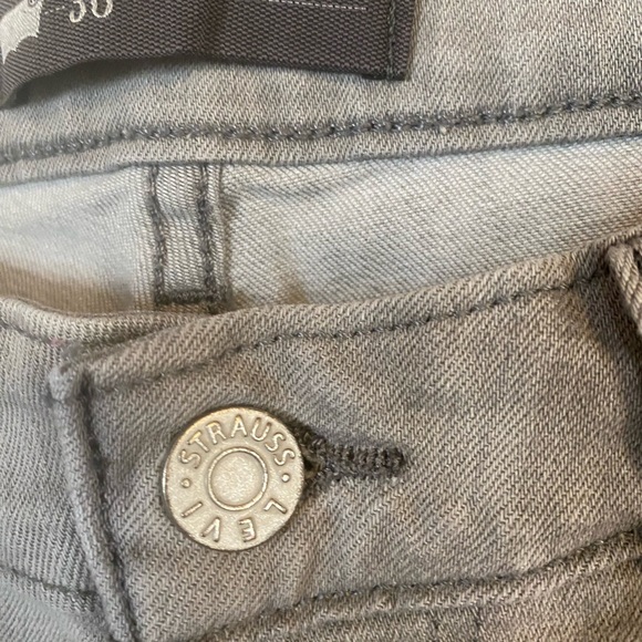 Ladies Levi’s Black Label grey jeans size 30 - Picture 5 of 8